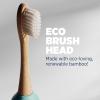 imageLumineux Bamboo Replacement Heads 3 Pack  Exclusive to Lumineux Sonic Electric Toothbrush  Soft Bristle Bamboo Heads  Made with Eco Loving Renewable Bamboo