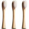 imageLumineux Bamboo Replacement Heads 3 Pack  Exclusive to Lumineux Sonic Electric Toothbrush  Soft Bristle Bamboo Heads  Made with Eco Loving Renewable Bamboo