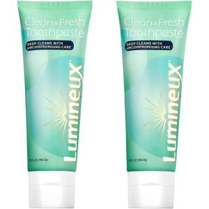 imageLumineux Complete Care Toothpaste 2 Pack Fresh Breath in 14 Days  Fluoride Free NO Alcohol Artificial Colors SLS Free Dentist Formulated  375 Oz