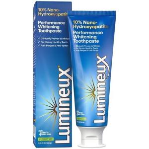 image:imageLumineux 10 Nano Hydroxyapatite Performance Whitening Toothpaste  Fluoride Free amp Gentle Whitening  Clinically Supported amp NASADeveloped nHA for Strong Enamel amp Bright Smooth Teeth 375 oz375 Fl Oz Pack of 1